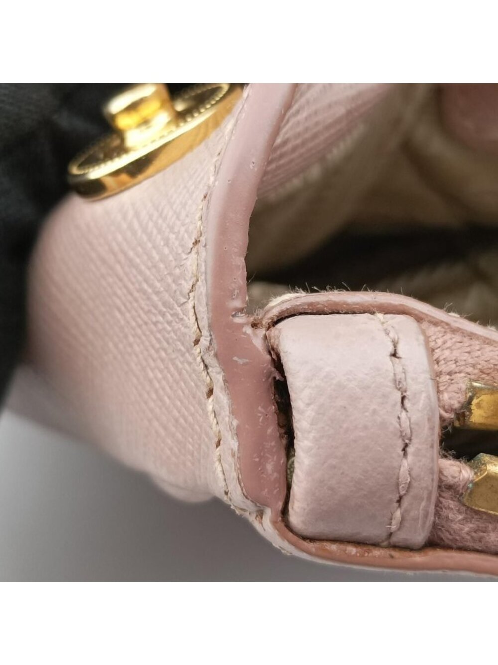 Prada Galleria Pink Saffiano Leather 31 Shoulder - Picture 15 of 15